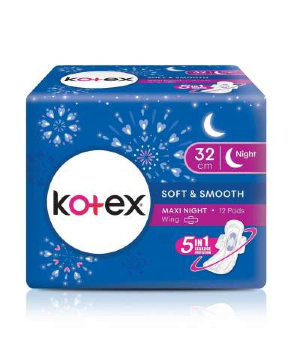 KOTEX SS MAXI NIGHT  32CM WG 12S 