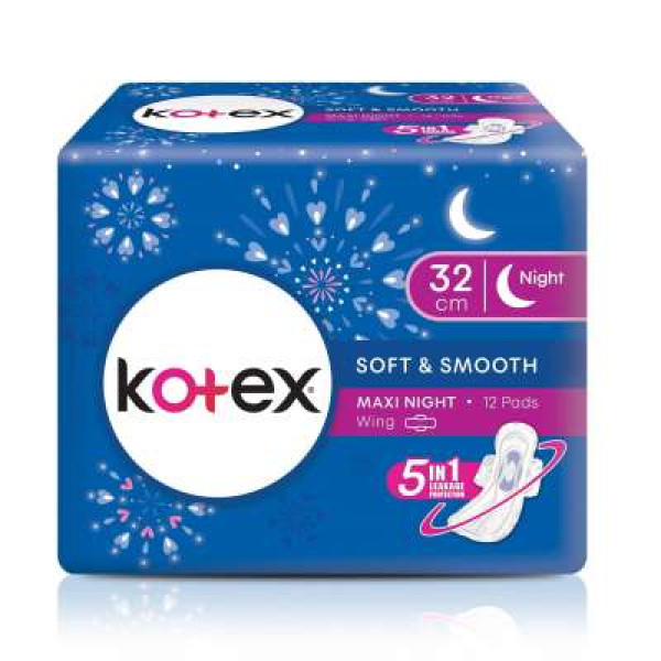 KOTEX SS MAXI NIGHT  32CM WG 12S 