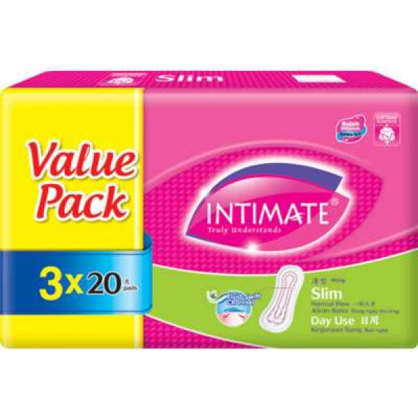 INTIMATE DAY SLIM 20'SX3PKT