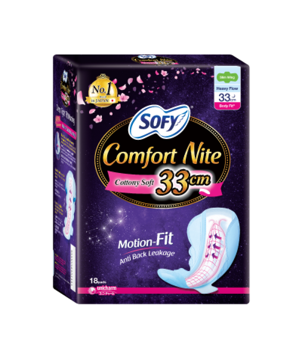 SOFT BODY FIT NIGHT 33CM 185 X 2