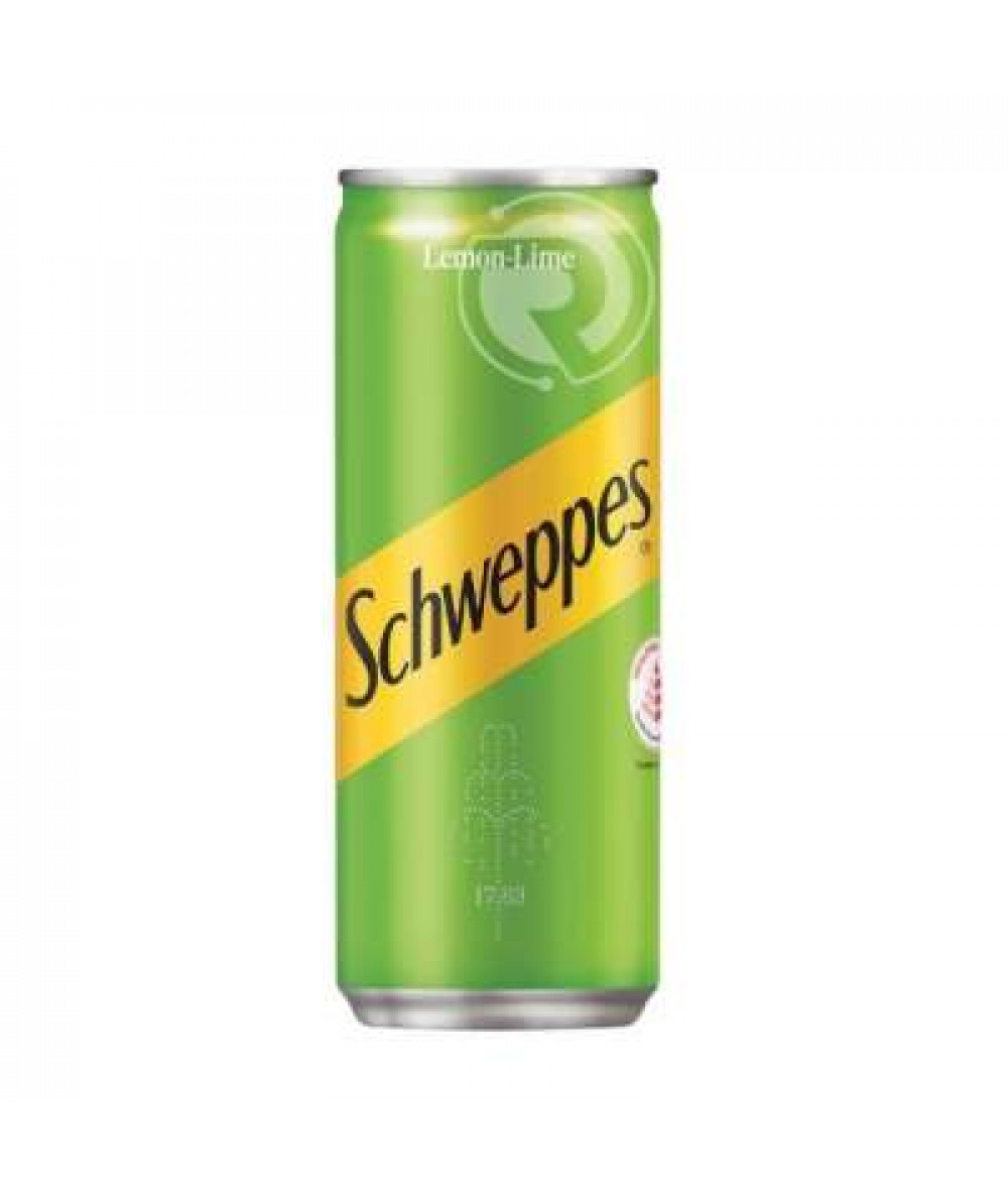 SCHWEPPES LEMON LIME SODA 320ML