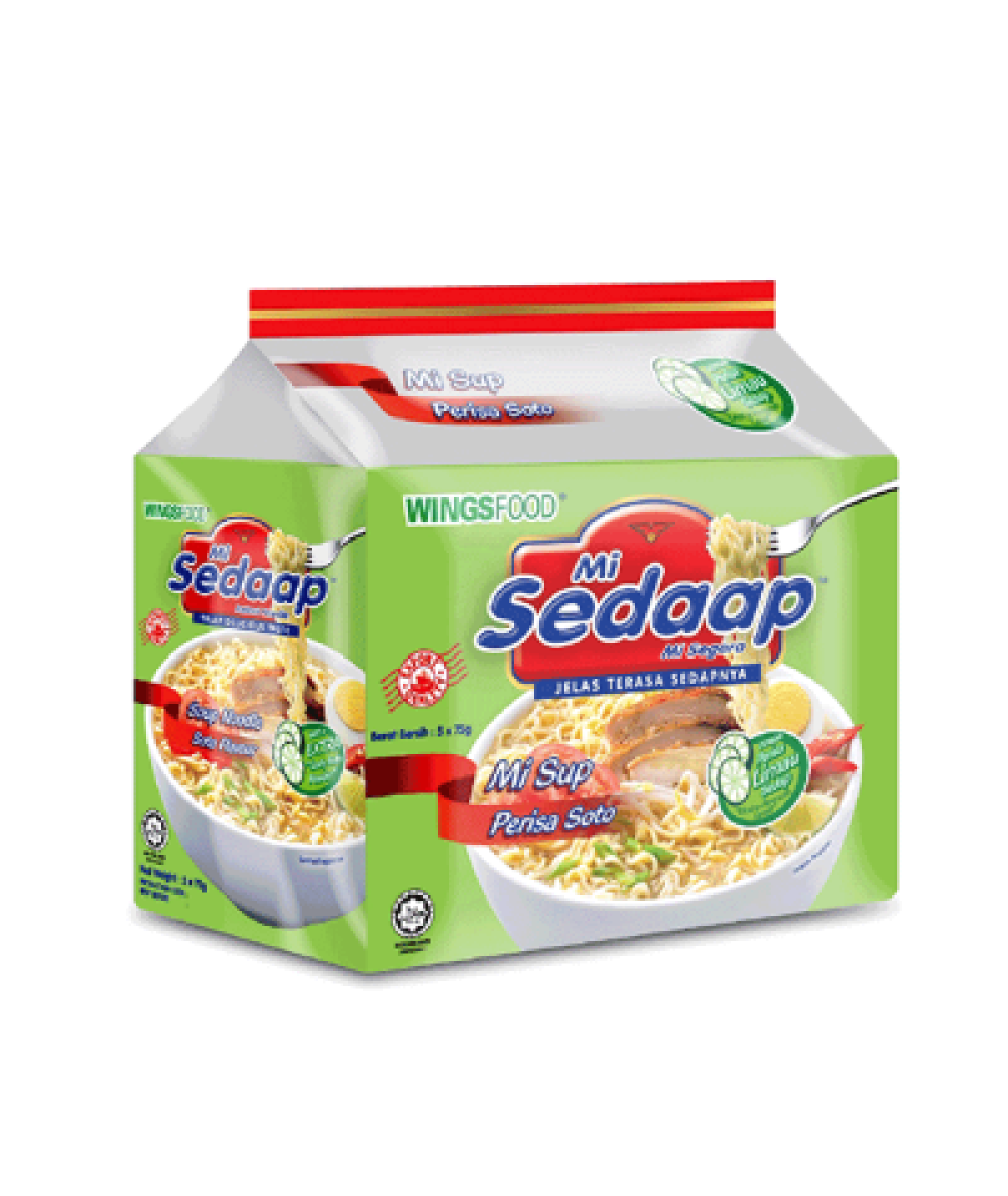 MI SEDAAP SOUP SOTO 75GX5