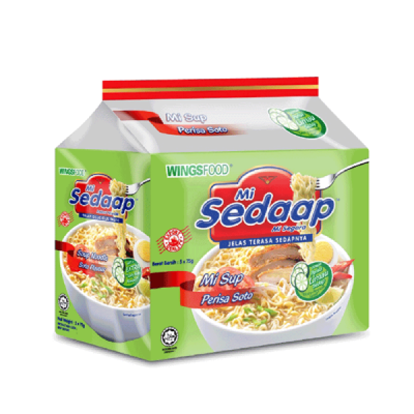 MI SEDAAP SOUP SOTO 75GX5