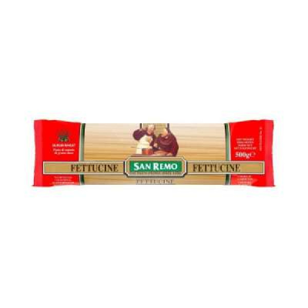 SAN REMO PLAIN FETTUCINE 500G