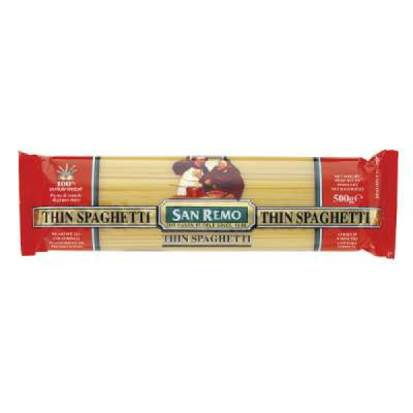 SAN REMO THIN SPAGHETTI 500G