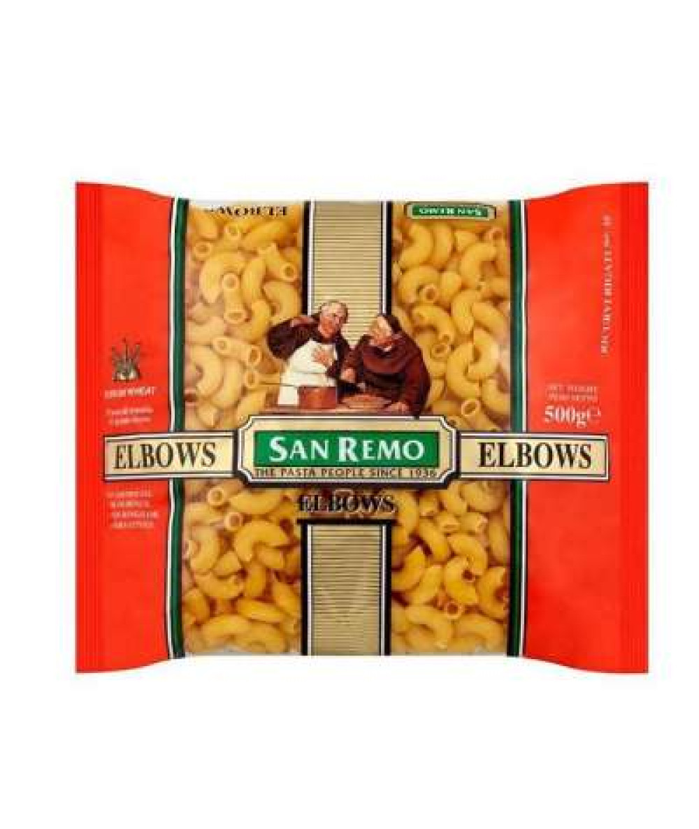 SAN REMO ELBOWS 500G