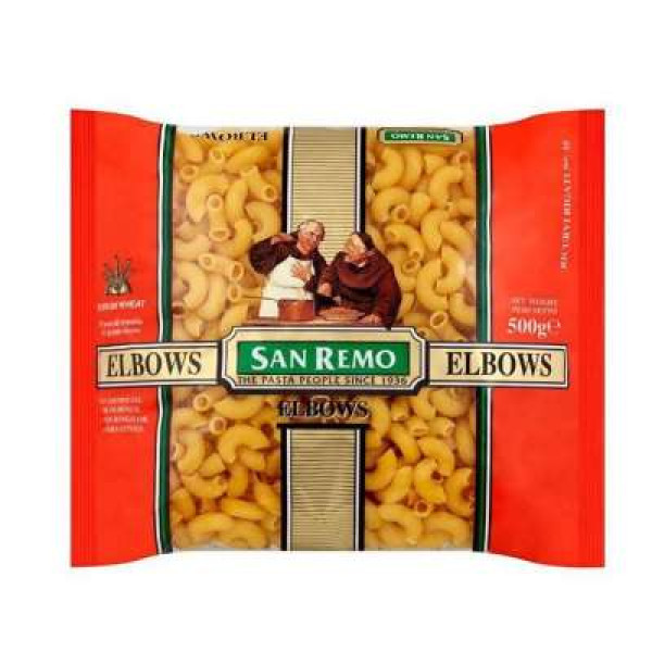 SAN REMO ELBOWS 500G