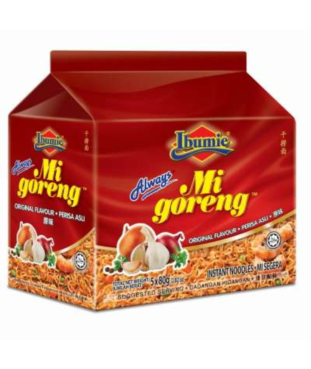 IBUMIE ALWAYS MI GORENG ASLI 80GX5