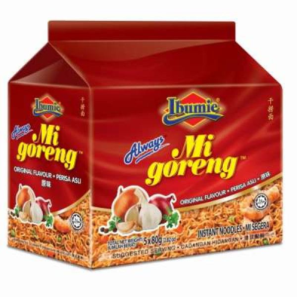 IBUMIE ALWAYS MI GORENG ASLI 80GX5