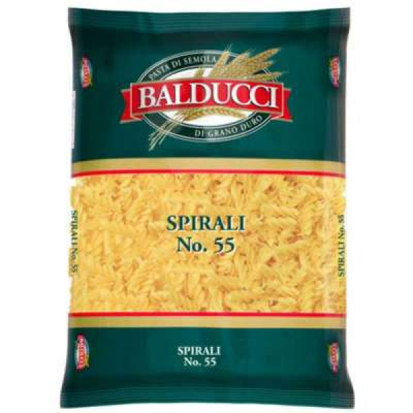 BALDUCCI SHORT PASTA NO.55 SPIRALI 400G