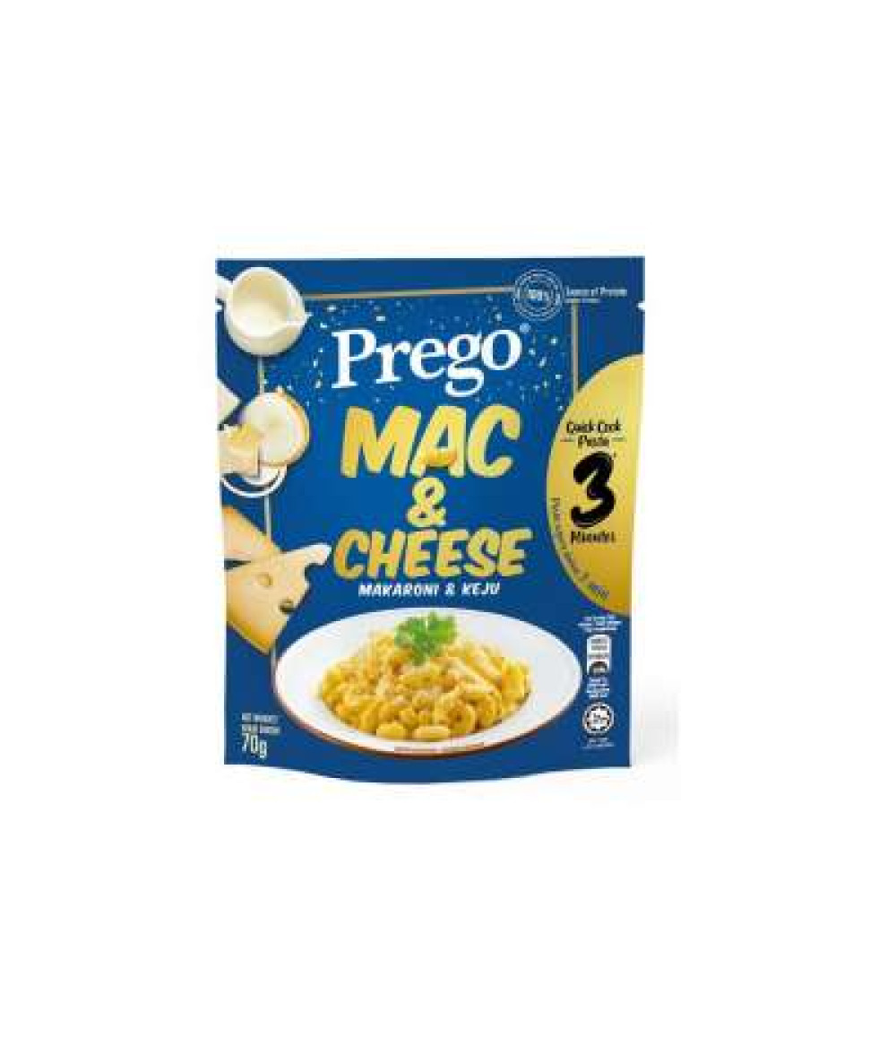 PREGO QUICK COOK PASTA MAC&CHEESE 70G