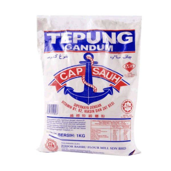 CAP SAUH TEPUNG GANDUM 1KG