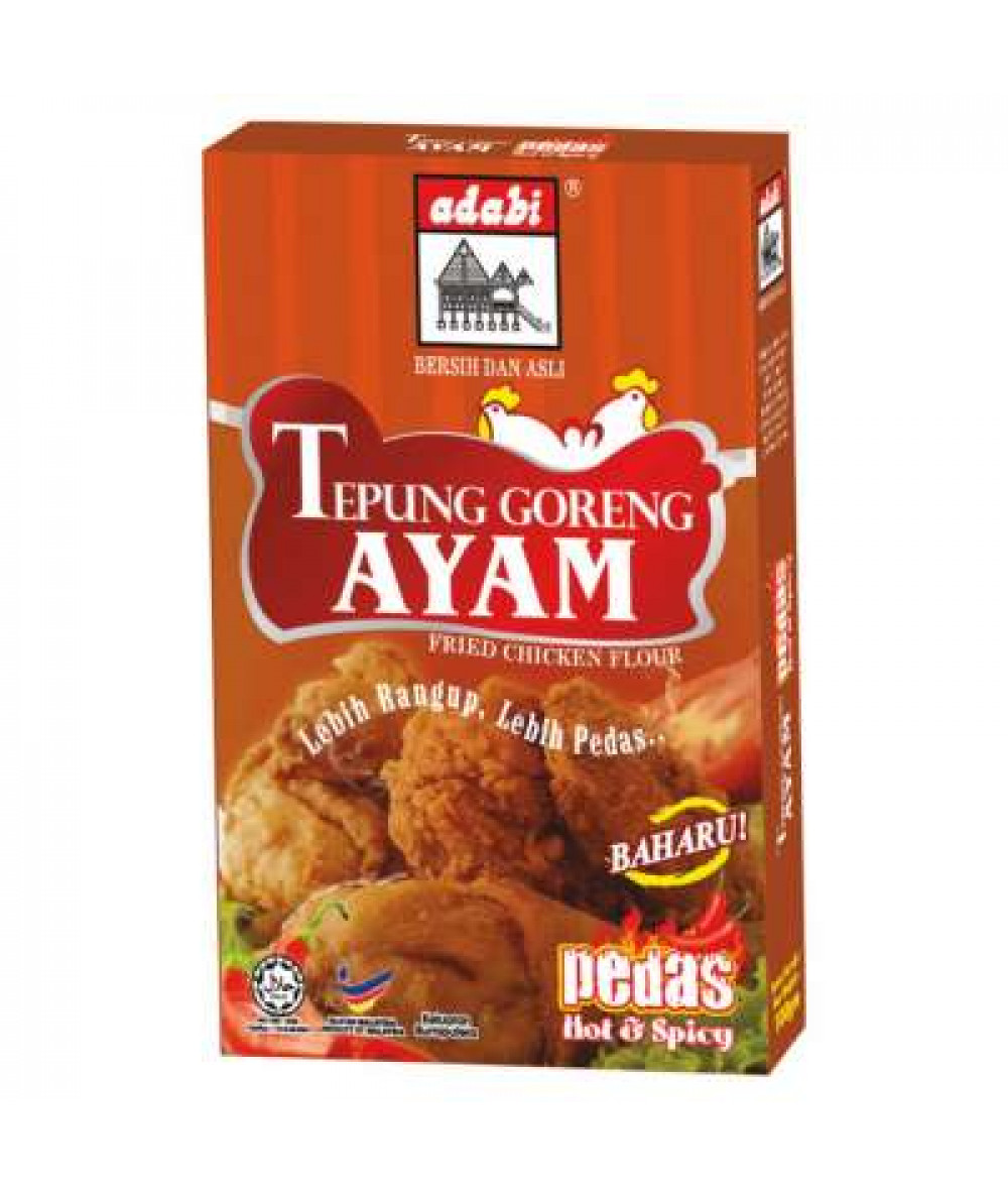 ADABI TEPUNG GORENG AYAM PEDAS 100G