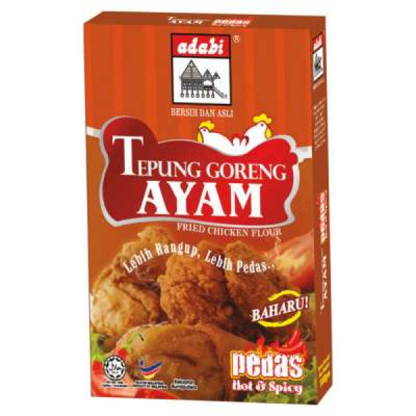 ADABI TEPUNG GORENG AYAM PEDAS 100G