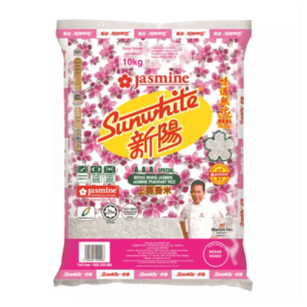 JASMINE SUNWHITE BERAS WANGI 10KG