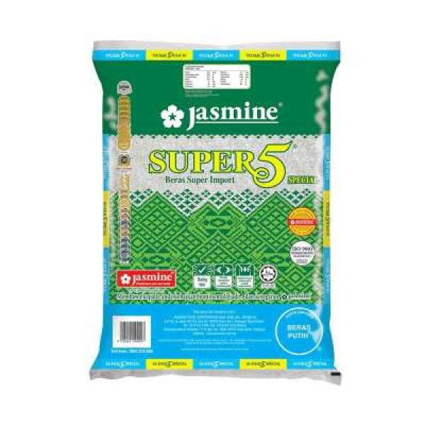 JASMINE SUPER 5 SPESIAL IMPORT 5KG