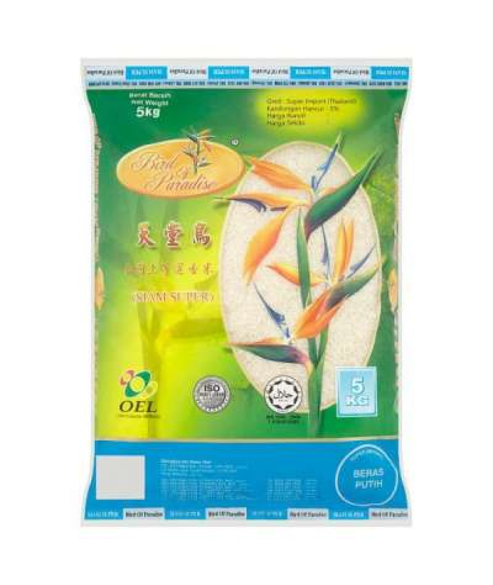 BIRD OF PARADISE SIAM SUPER RICE 5KG