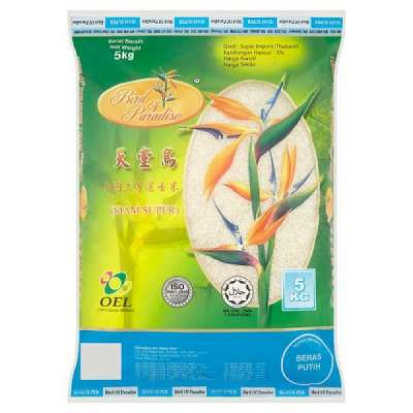 BIRD OF PARADISE SIAM SUPER RICE 5KG