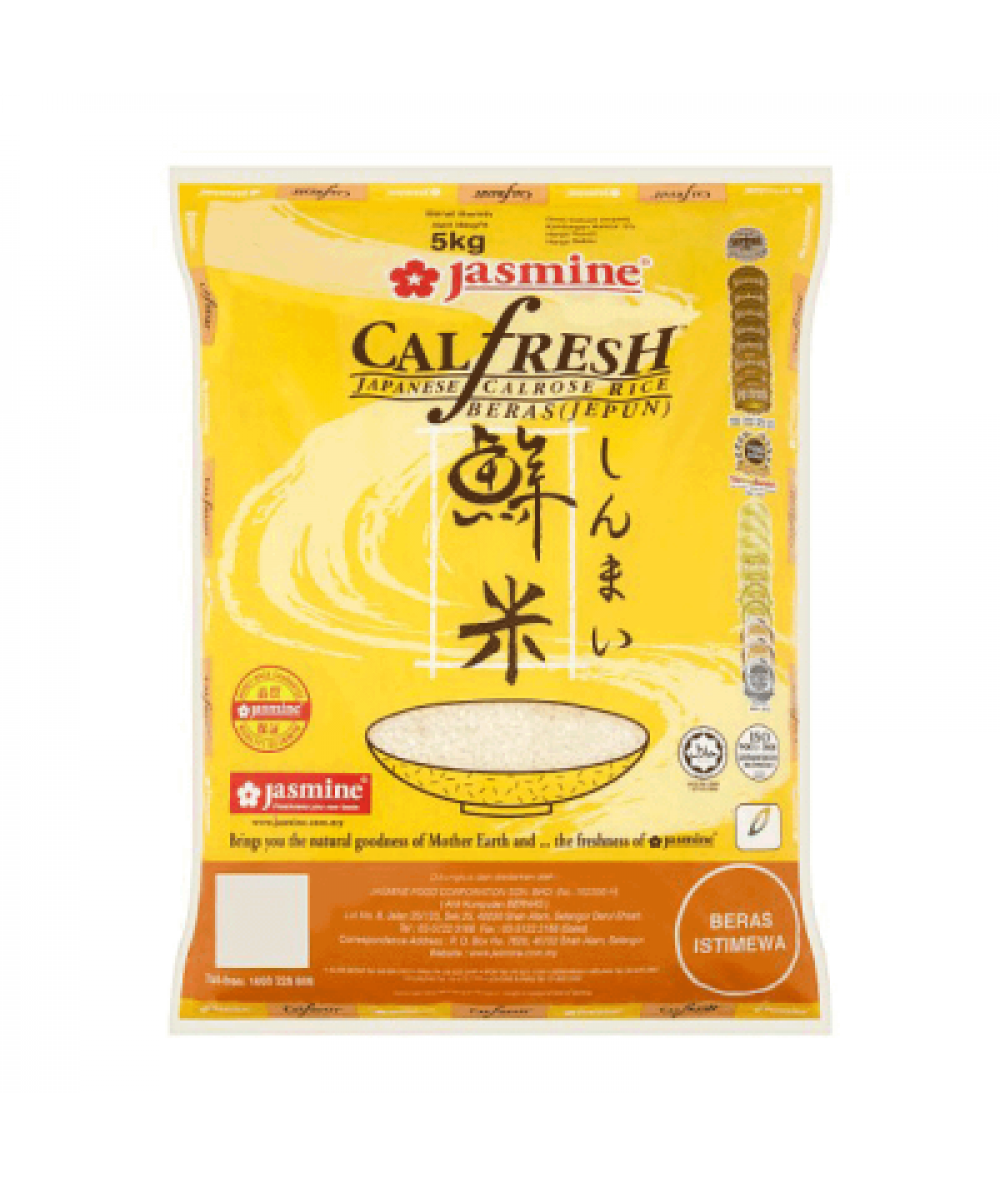 JASMINE CALFRESH JAPANESE CALROSE RICE 5KG