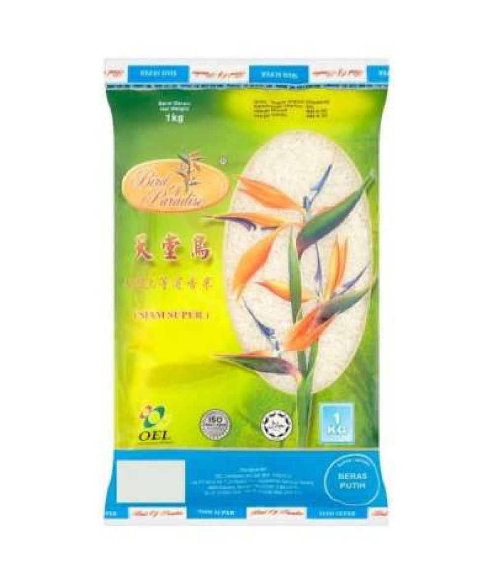 BIRD OF PARADISE SIAM SUPER RICE 1KG