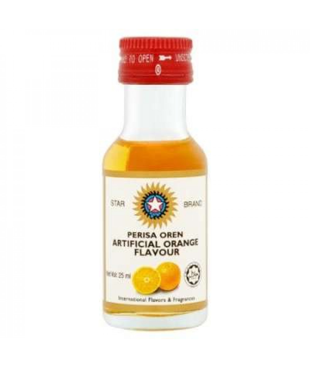 STAR BRAND ARTIFICIAL COLOUR ORANGE 25ML