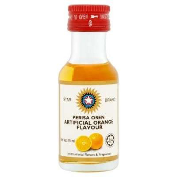 STAR BRAND ARTIFICIAL COLOUR ORANGE 25ML