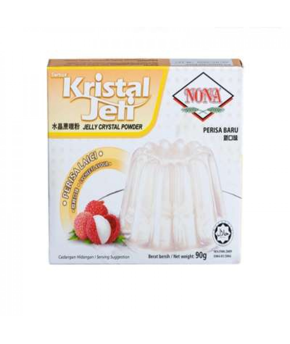 NONA KRISTAL JELLY LYCHEE 90G