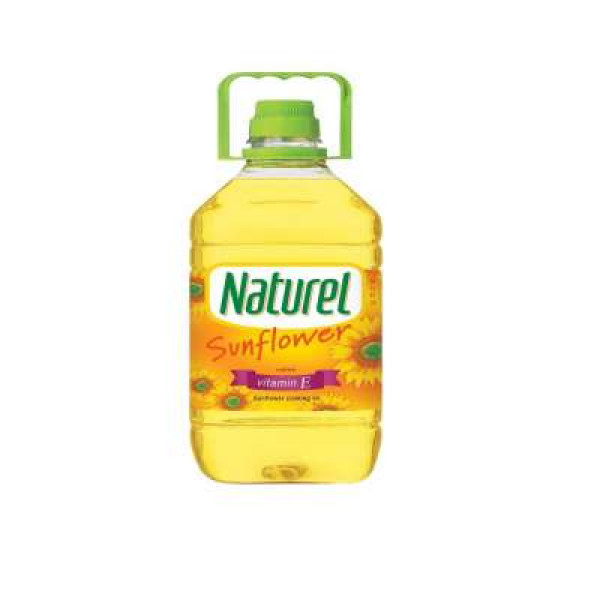 NATUREL PURE SUNFLOWER COOKING OIL 3KG 