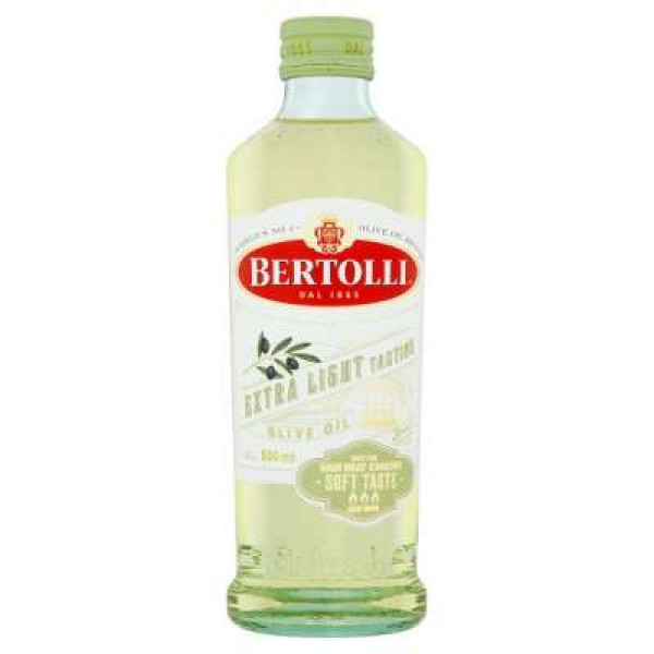 BERTOLLI OLIVE OIL EXTRA LIGHT 500ML