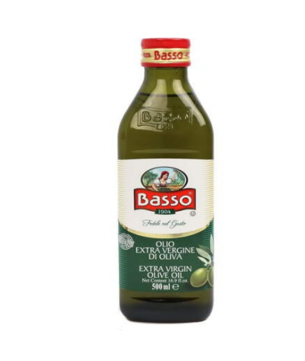 BASSO EXTRA VIRGIN OLIVE OIL 0.5L 