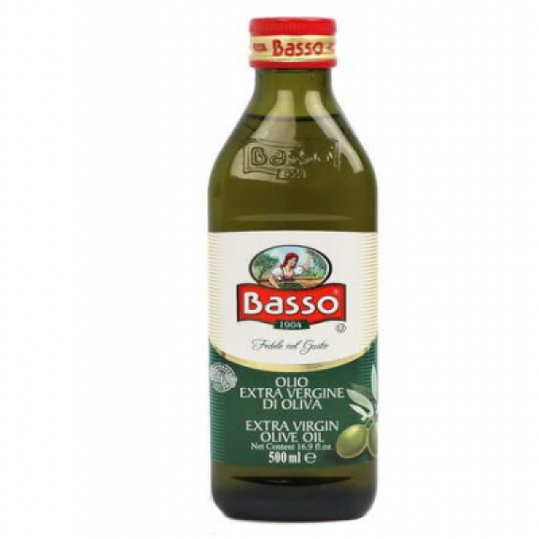 BASSO EXTRA VIRGIN OLIVE OIL 0.5L 