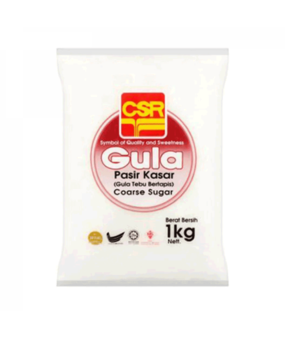 CSR COARSE SUGAR (GULA KASAR) 1KG 