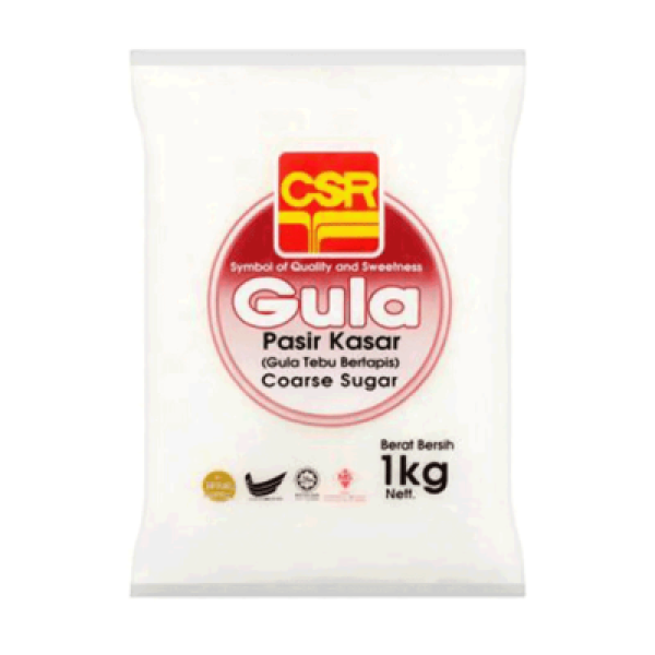 CSR COARSE SUGAR (GULA KASAR) 1KG 