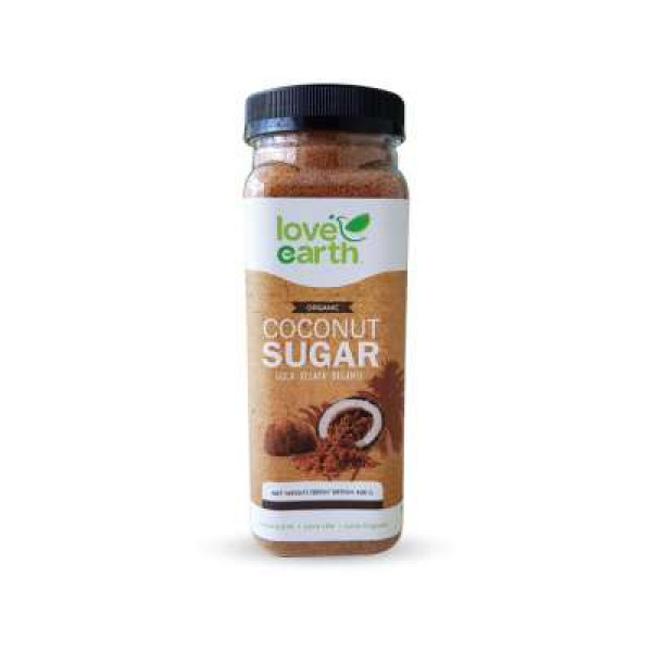 LOVE EARTH ORGANIC COCONUT SUGAR 400G