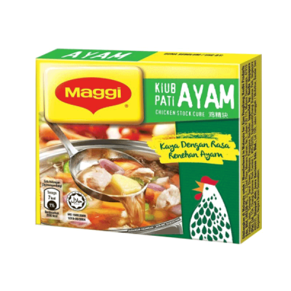 MAGGI CHICKEN STOCK CUBE 60G