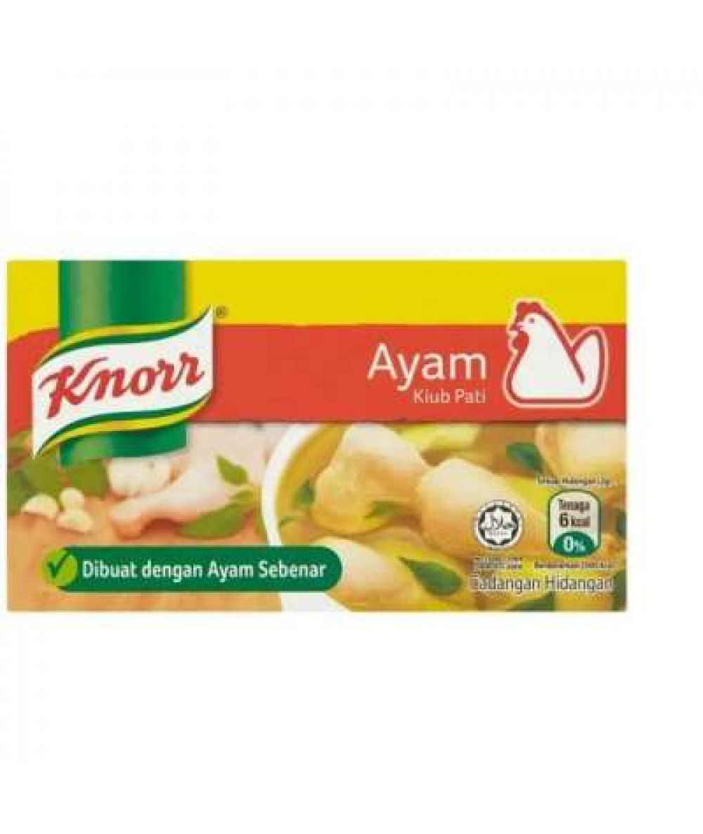 KNORR CHICKEN 6 CUBES 60G