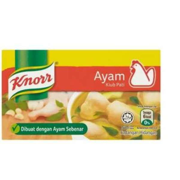 KNORR CHICKEN 6 CUBES 60G