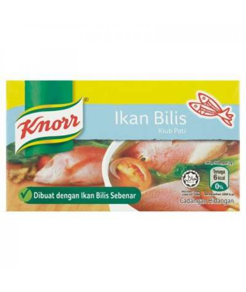 KNORR IKAN BILIS 6 CUBES 60G