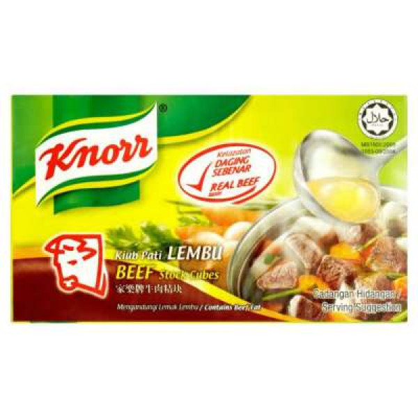 KNORR BEEF 6 CUBES 60G