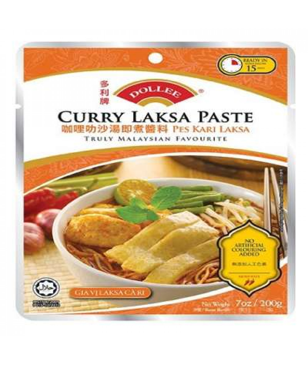 DOLLEE CURRY LAKSA PASTE 200G