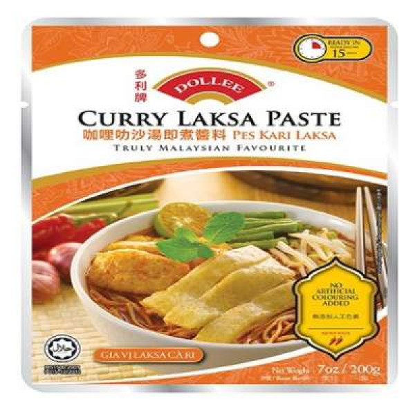 DOLLEE CURRY LAKSA PASTE 200G