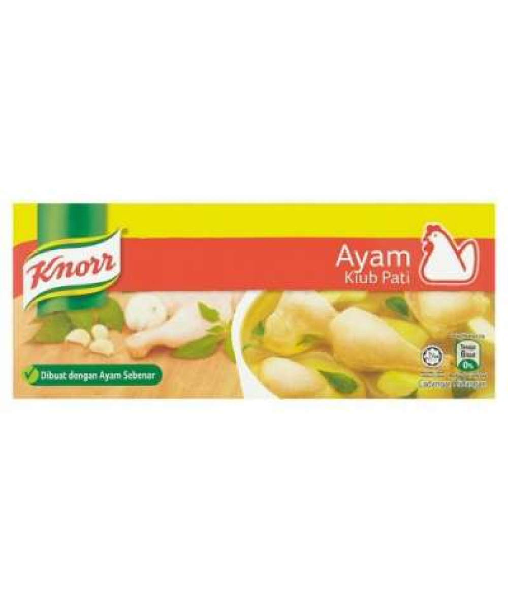 KNORR CHICKEN 12 CUBES 120G