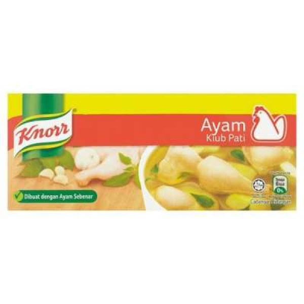 KNORR CHICKEN 12 CUBES 120G