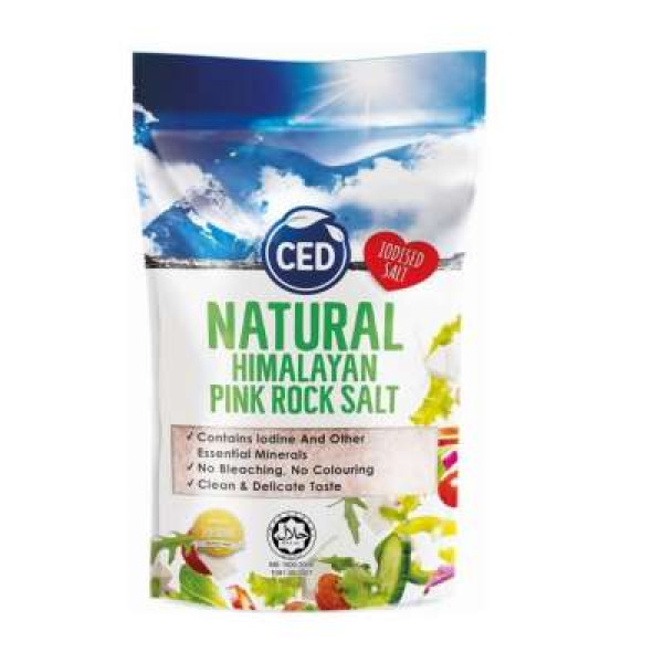 CED HIMALAYAN PINK ROCK SALT 500G