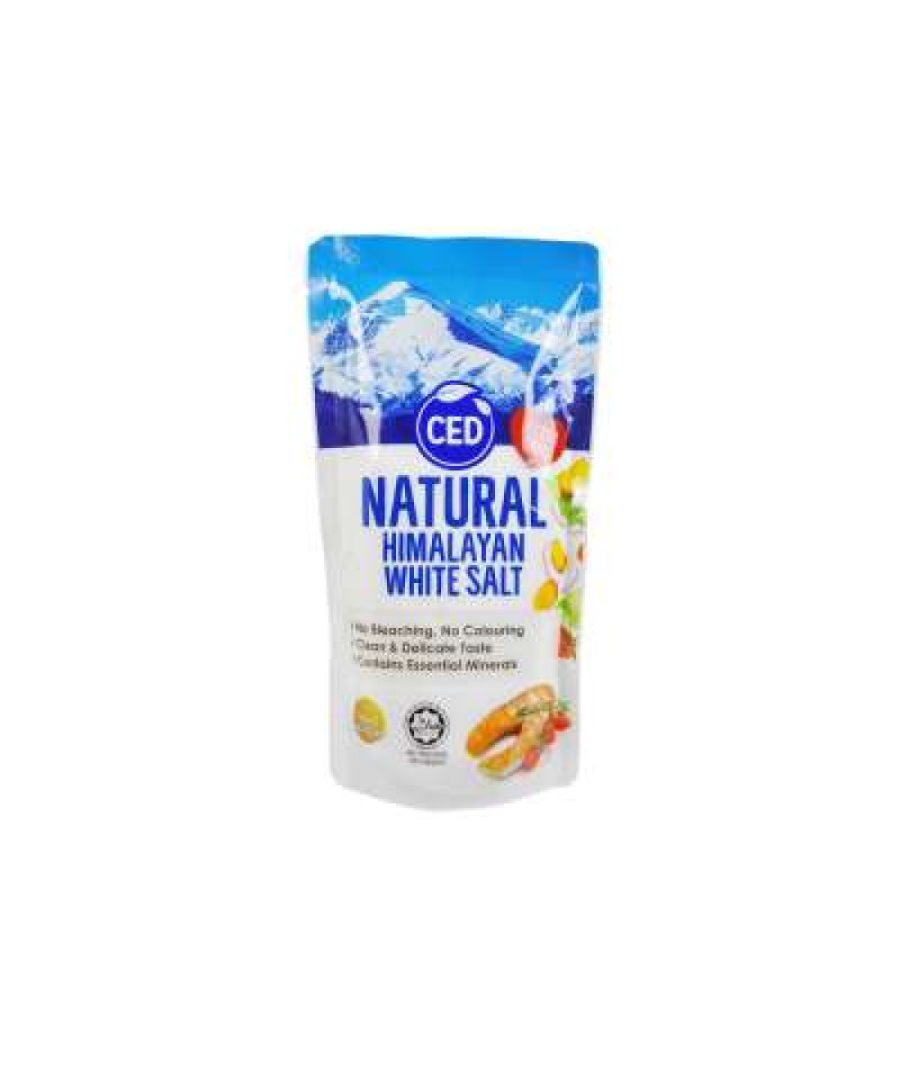 CED NATURAL HIMALAYAN WHITE SALT 500G