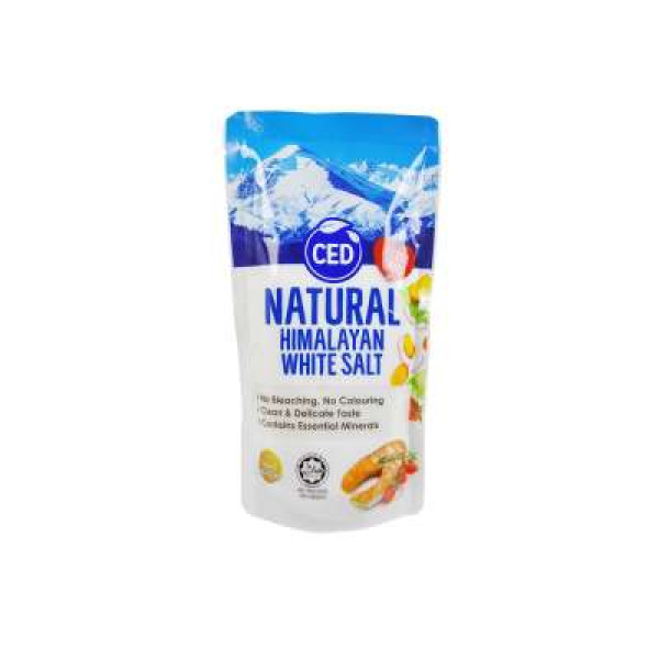 CED NATURAL HIMALAYAN WHITE SALT 500G