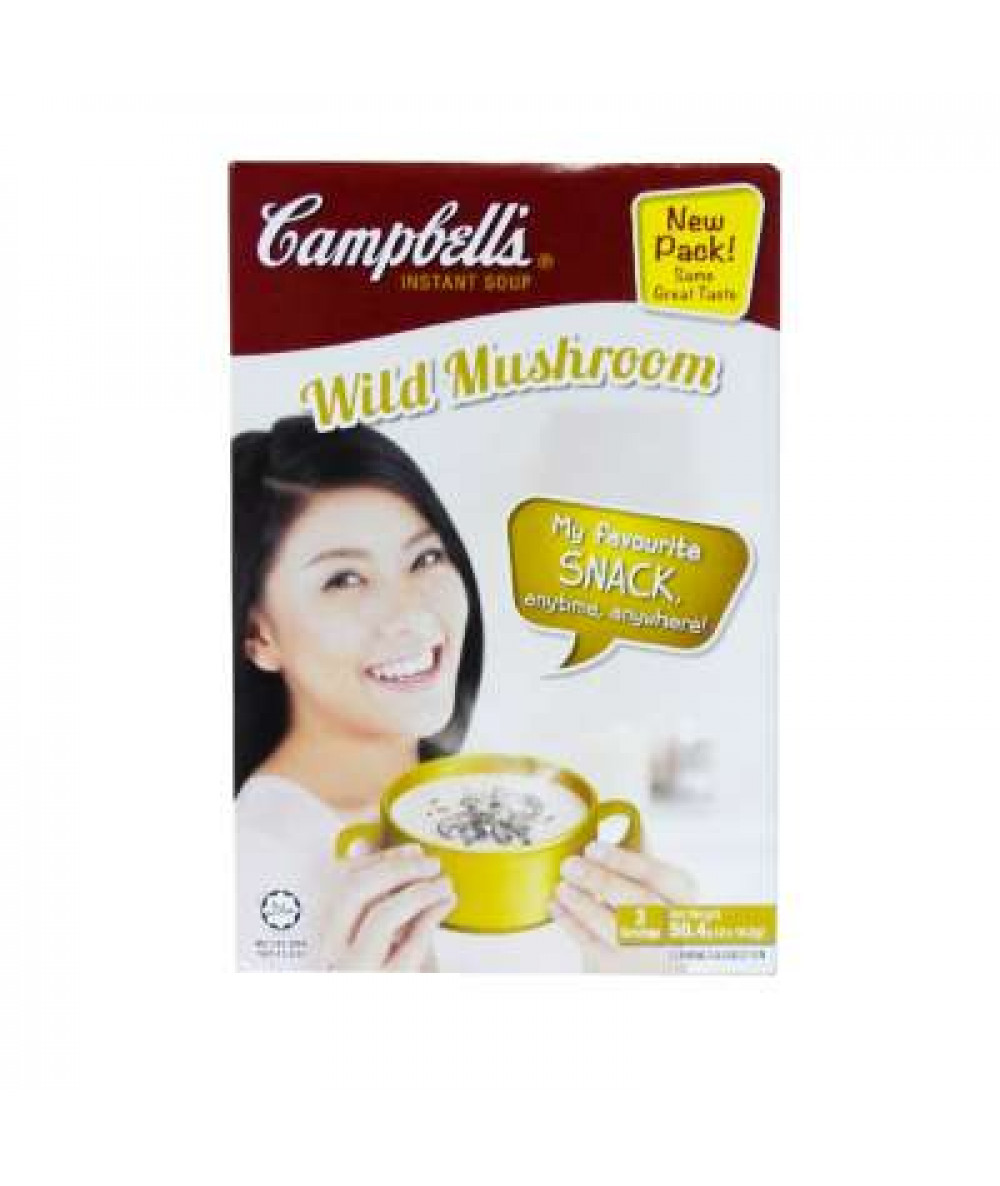 CAMPBELL'S INST SOUP WILD MUSHROOM 16.8GX3