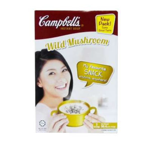 CAMPBELL'S INST SOUP WILD MUSHROOM 16.8GX3