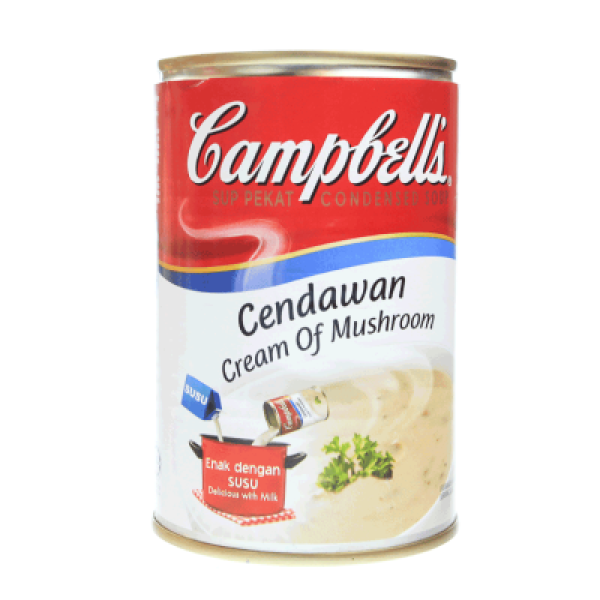 CAMPBELL'S CREAM OF MUSHROOM 420G