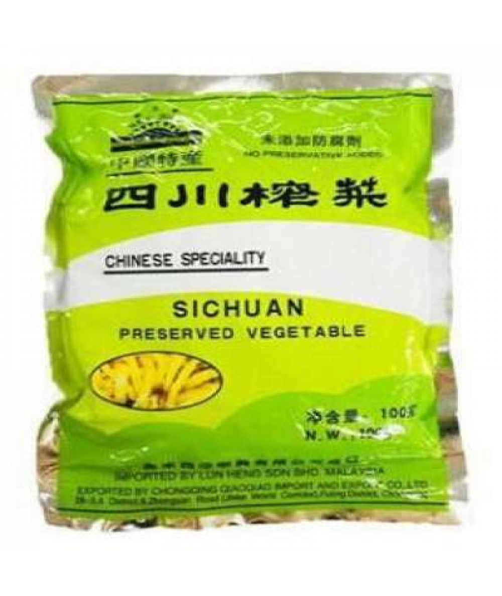 SI CHUAN PRESERVED SALTED VEGETABLE 100G